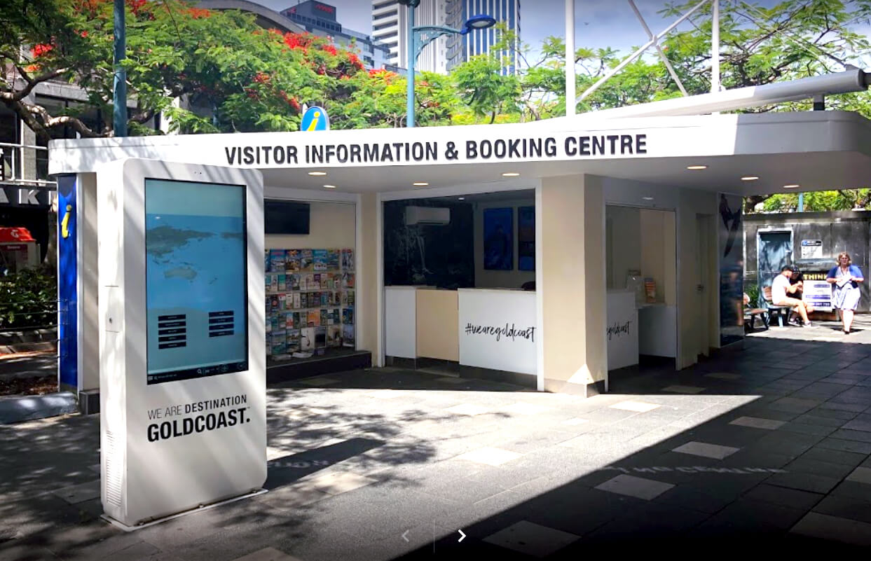55inch outdoor double sided kiosk deployed in Australia